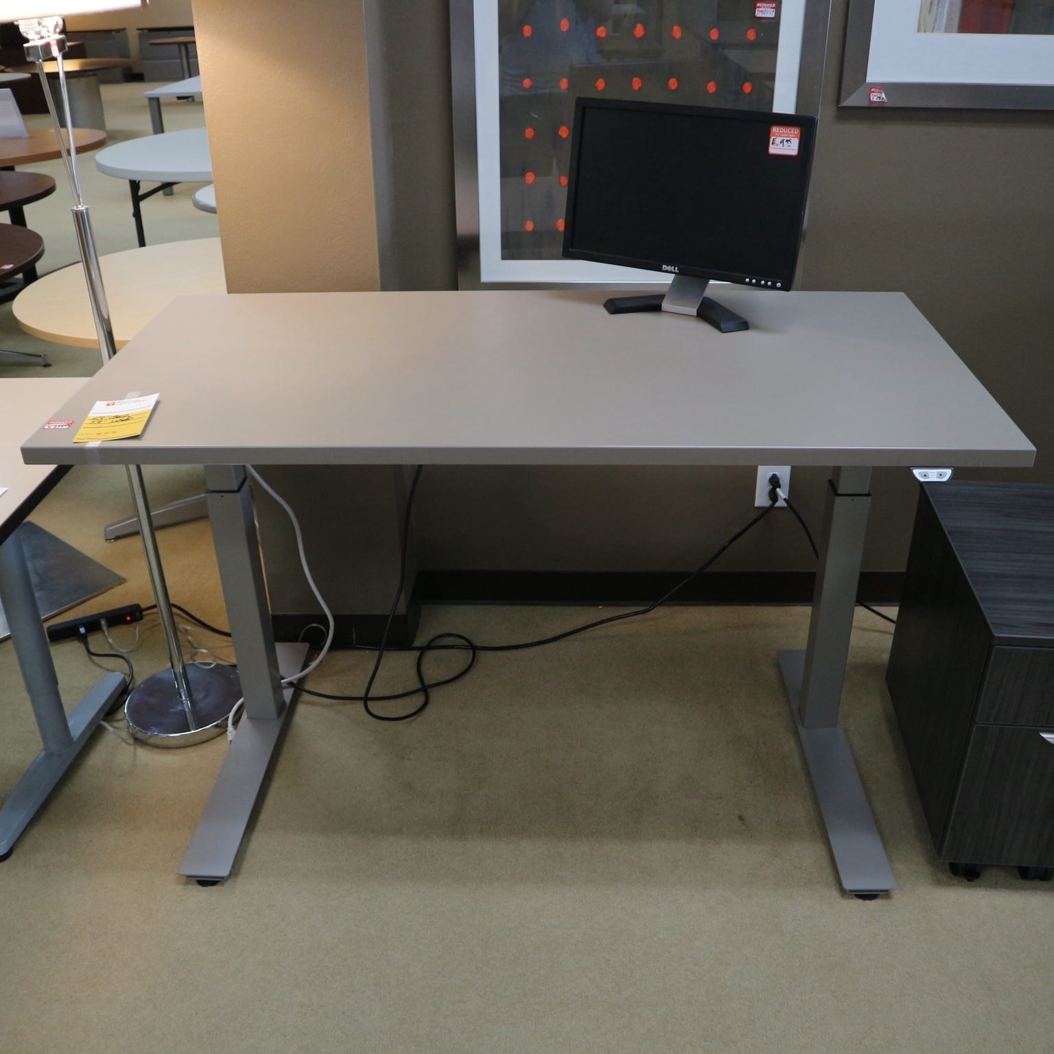 Haworth High Adjustable Table 57.5