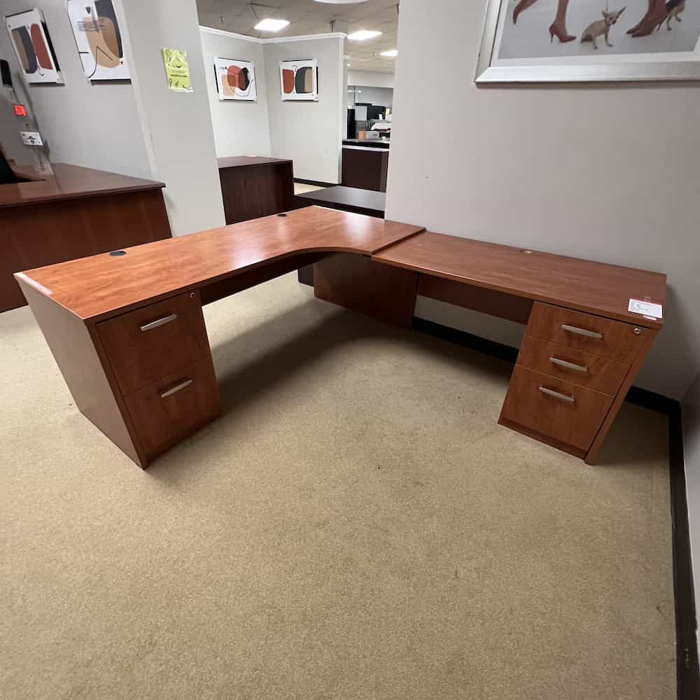 School Office L-Shaped Desk - Left CSO-204EL, Office Desks