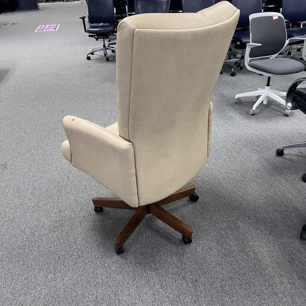 beige brisa high back executive plush chair