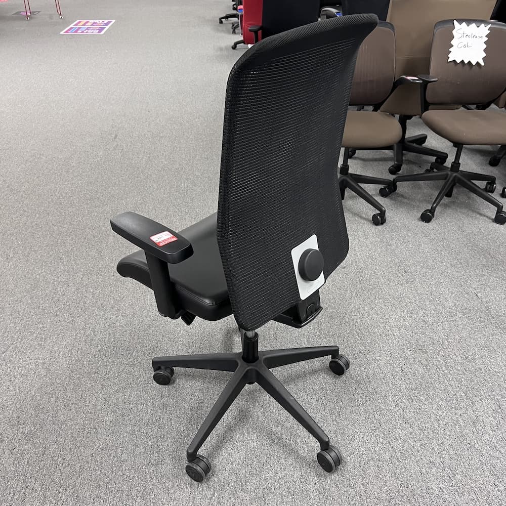 black mesh back intersuhl task chair office used furniture