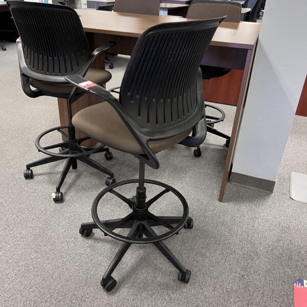 cobi Steelcase brown office stool used san antonio