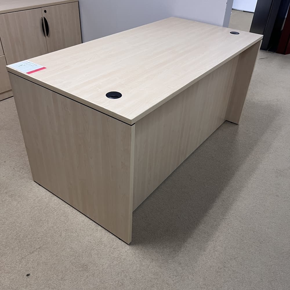 maple laminate desk shell