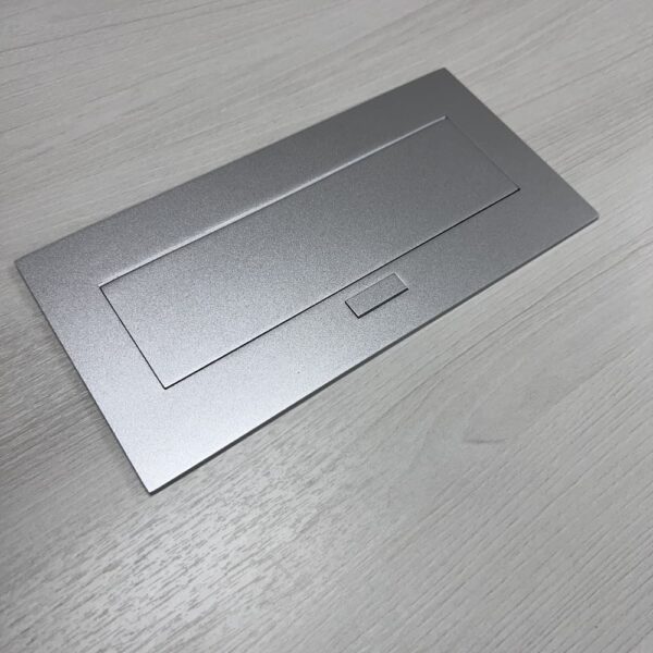 silver power insert for conference tables new for office