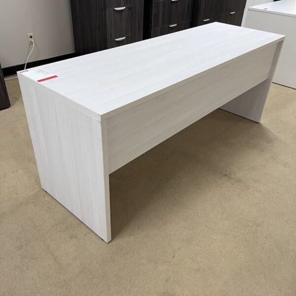 arcadia white laminate desk credenza shell 72x24