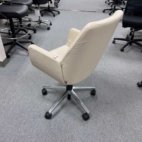 beige brisa bindu chair coalesse steelcase used