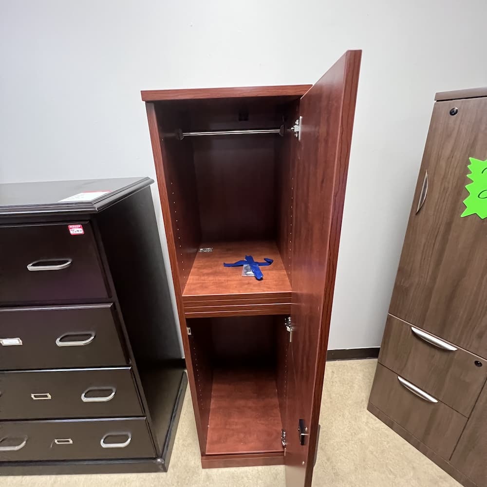 cherry laminate personal wardrobe