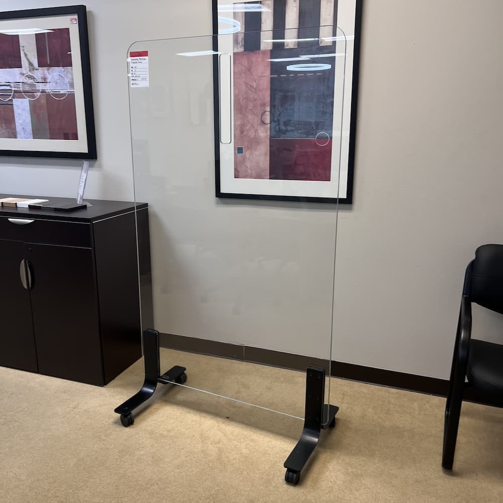 glass rolling divider partition