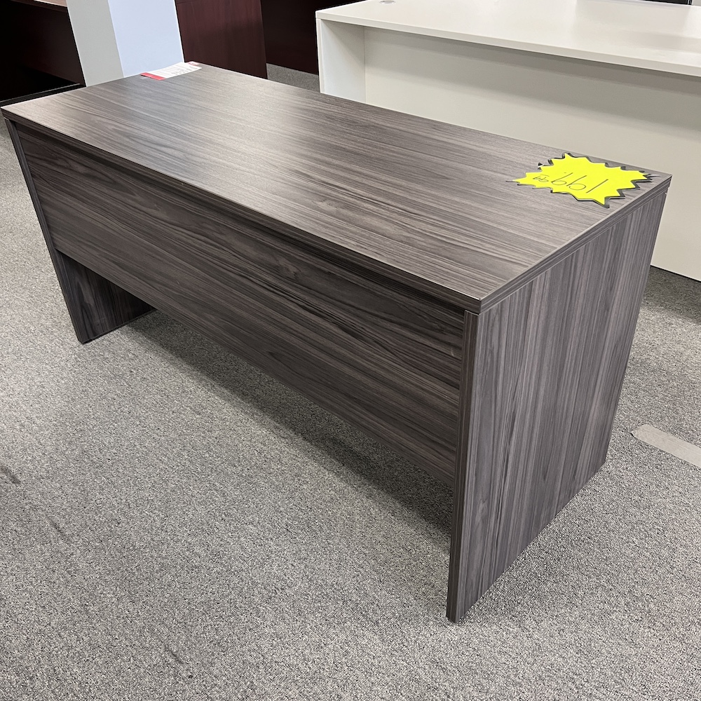 coastal grey laminate desk 60x24 no drawers