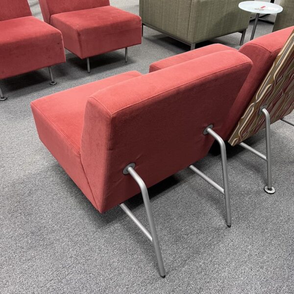 red bix coalesse Steelcase used seating system lounge used