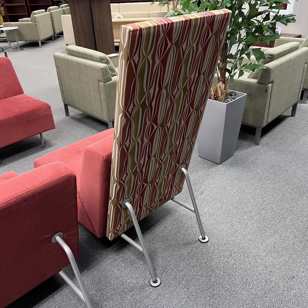 red bix coalesse Steelcase used seating system lounge used